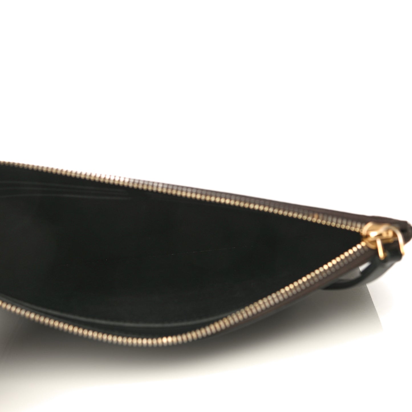 Monogram Veau Cachemire W Pochette Chocolate