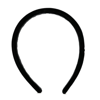 Chanel Velvet CC Headband Black 3 of 7
