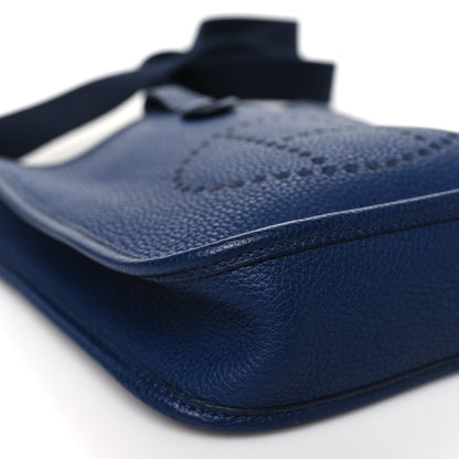 Hermes Taurillon Maurice Amazone Evelyne TPM Bleu Saphir Blue Indigo 9 of 11