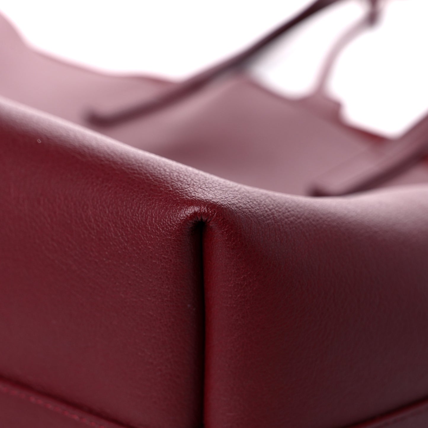Calfskin Large Shopping Tote Rouge Legion