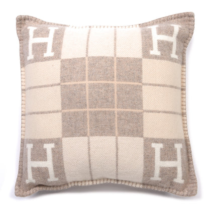 Hermes Wool Cashmere Avalon III Pillow PM Coco Camomille 2 of 6