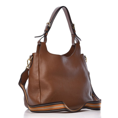 Prada Vitello Daino Hobo Brandy 3 of 10