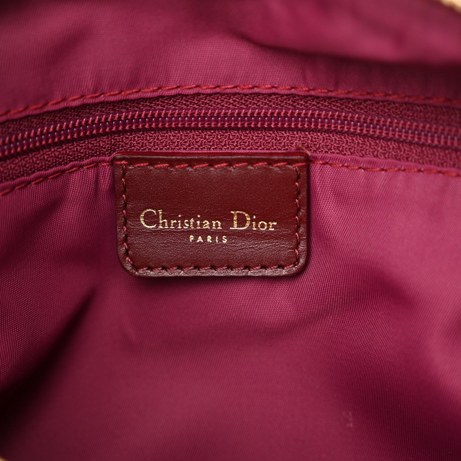 Christian Dior Monogram Boston Red 6 of 10