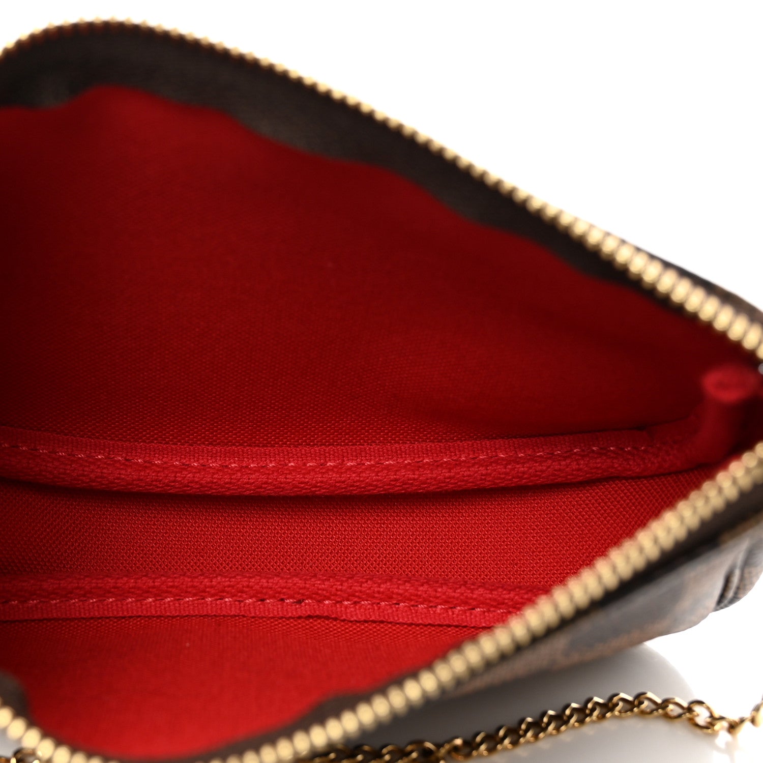 Louis Vuitton Damier Ebene Mini Pochette Accessories 5 of 7