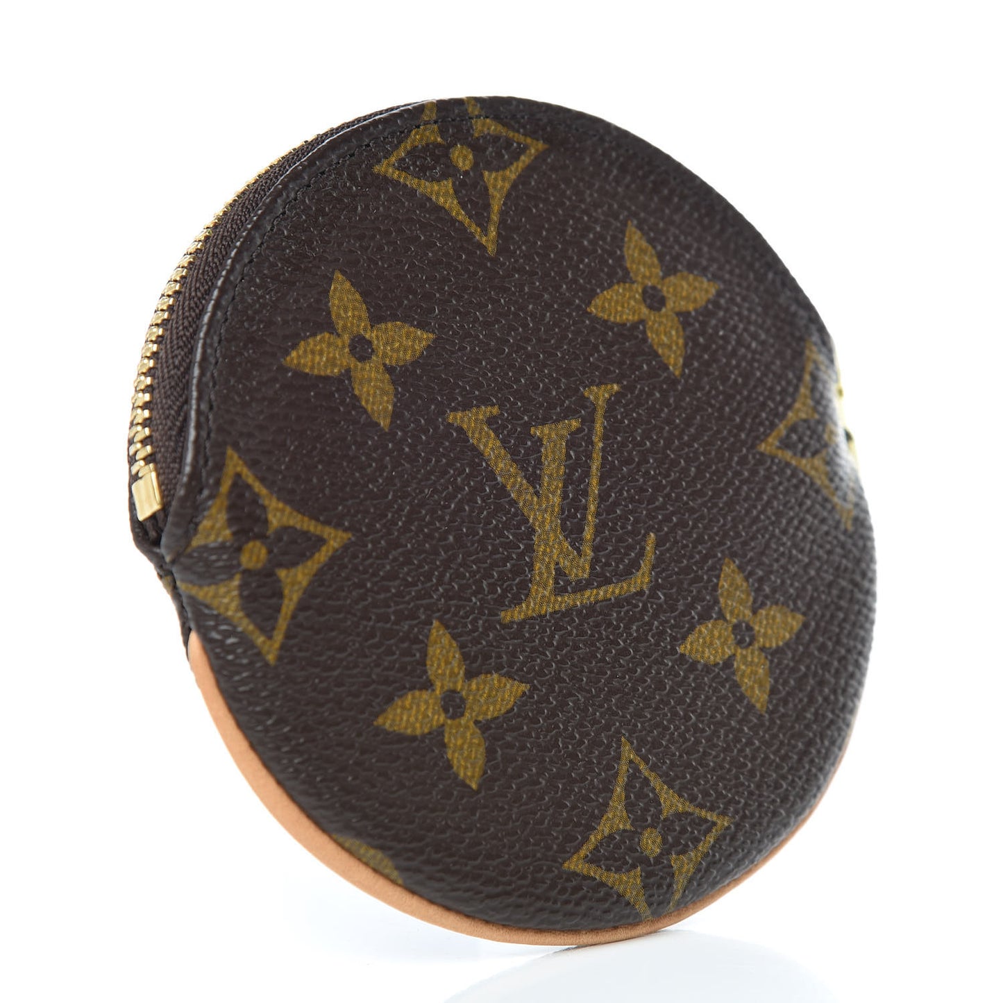 Monogram Round Coin Purse