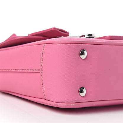 Burberry Trench Calfskin Small DK88 Top Handle Bag Rose Pink 13 of 20