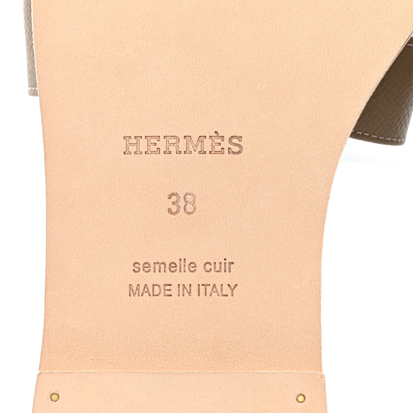 Epsom Oran Sandals 38 Etoupe