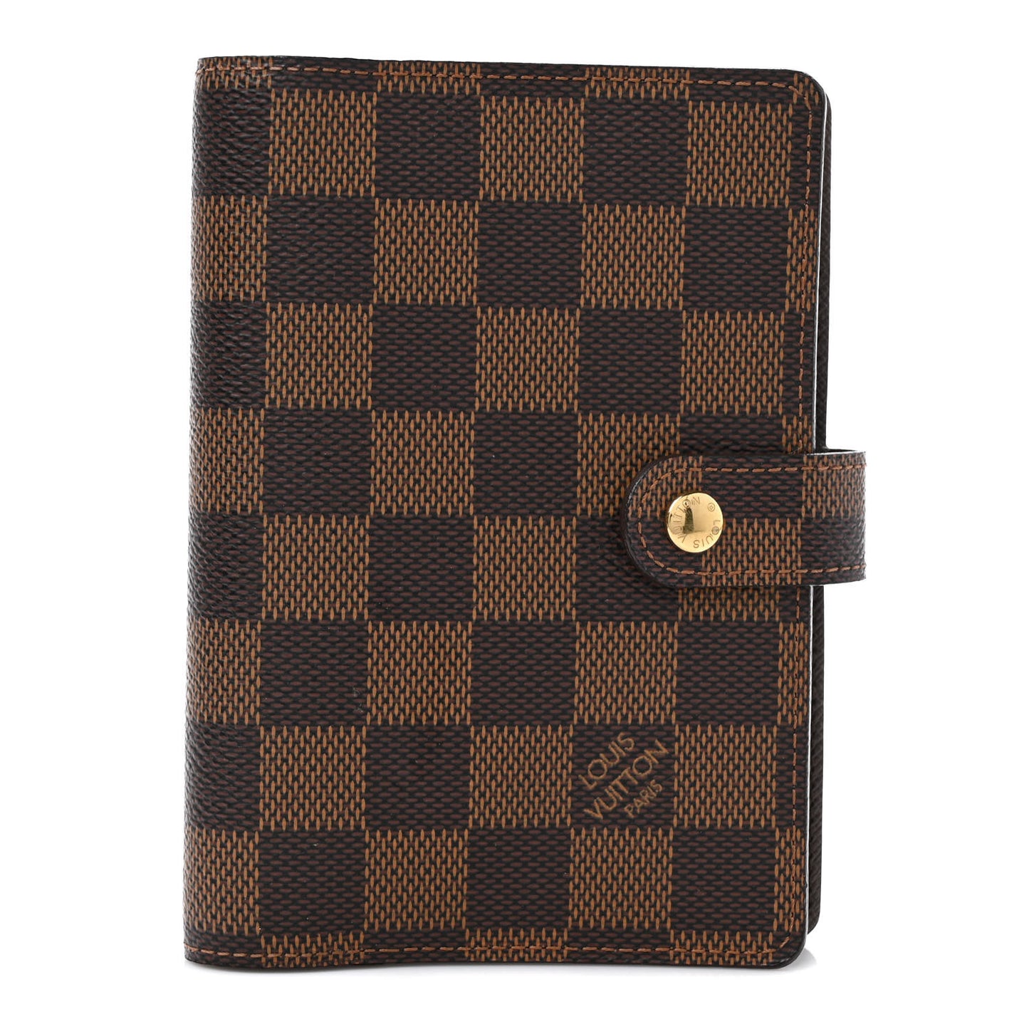 Damier Ebene Small Ring Agenda Cover