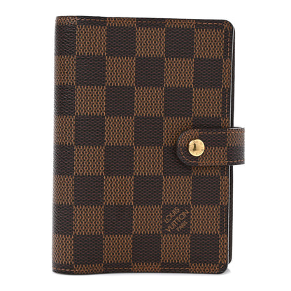 Louis Vuitton Damier Ebene Small Ring Agenda Cover 1 of 6