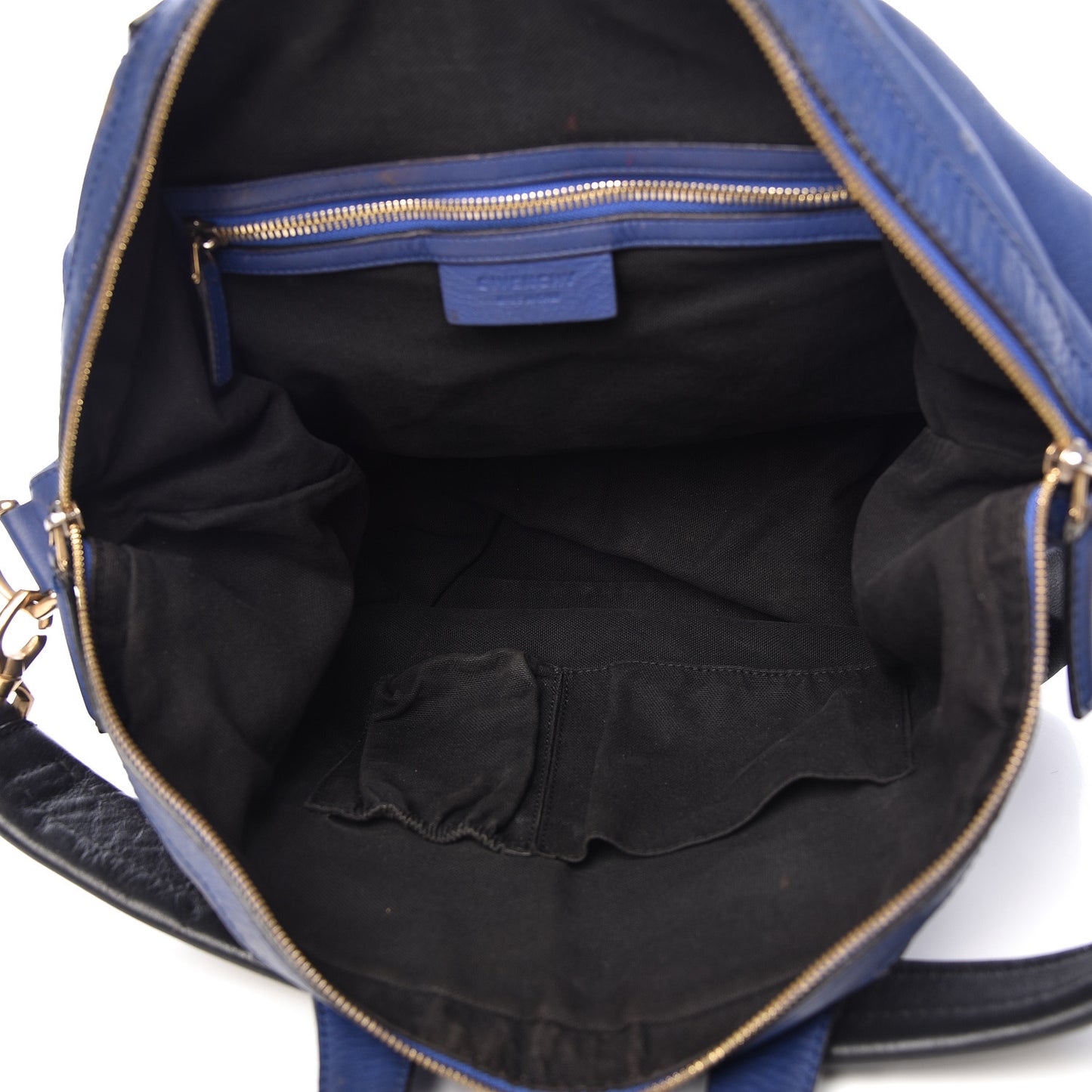 Calfskin Medium Nightingale Bright Blue Black