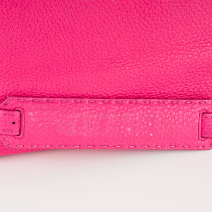 Fendi Cuoio Romano Selleria Large Anna Bucket Bag Fuxia 11 of 11