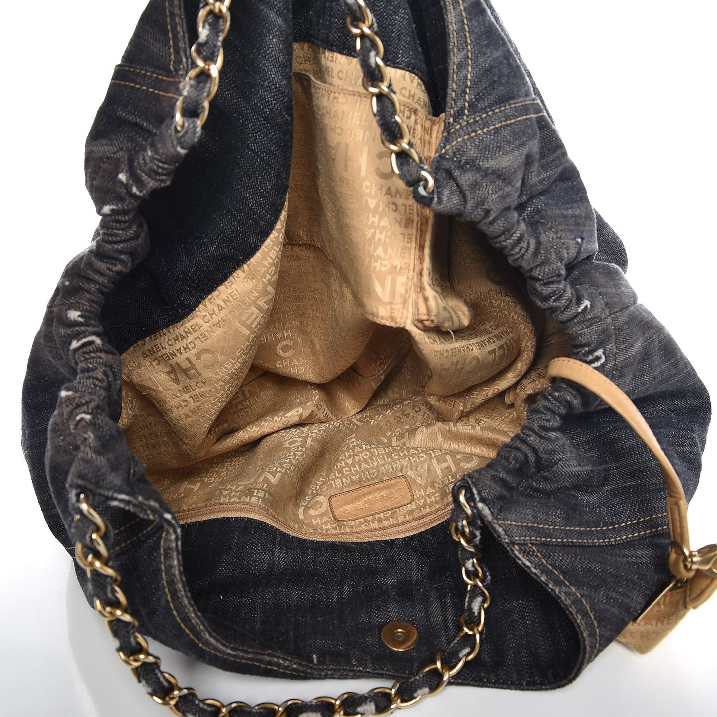 Denim XL Coco Cabas Tote Dark Blue