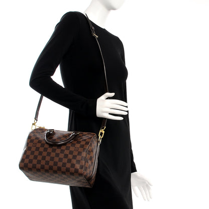 Louis Vuitton Damier Ebene Speedy Bandouliere 25 2 of 9