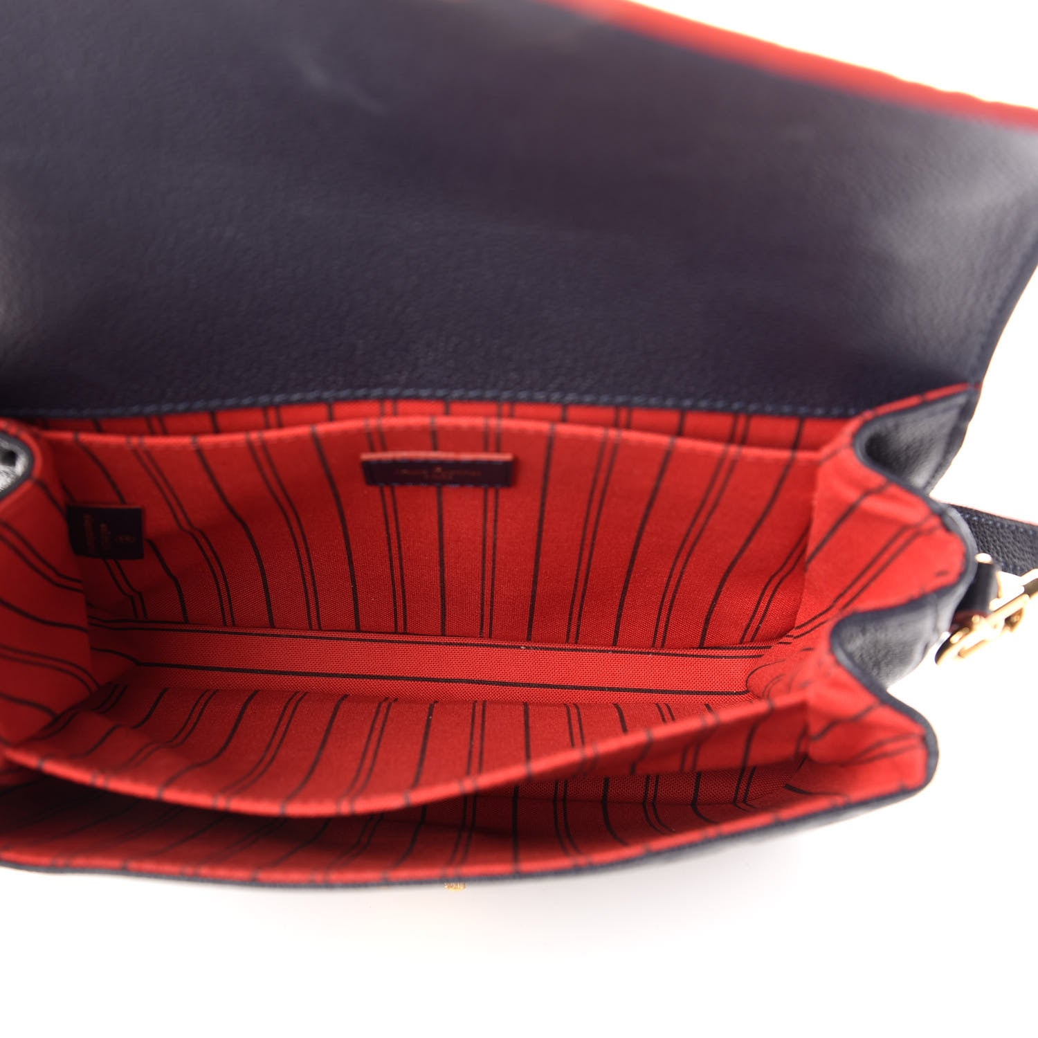 Louis Vuitton Empreinte Pochette Metis Marine Rouge 5 of 9