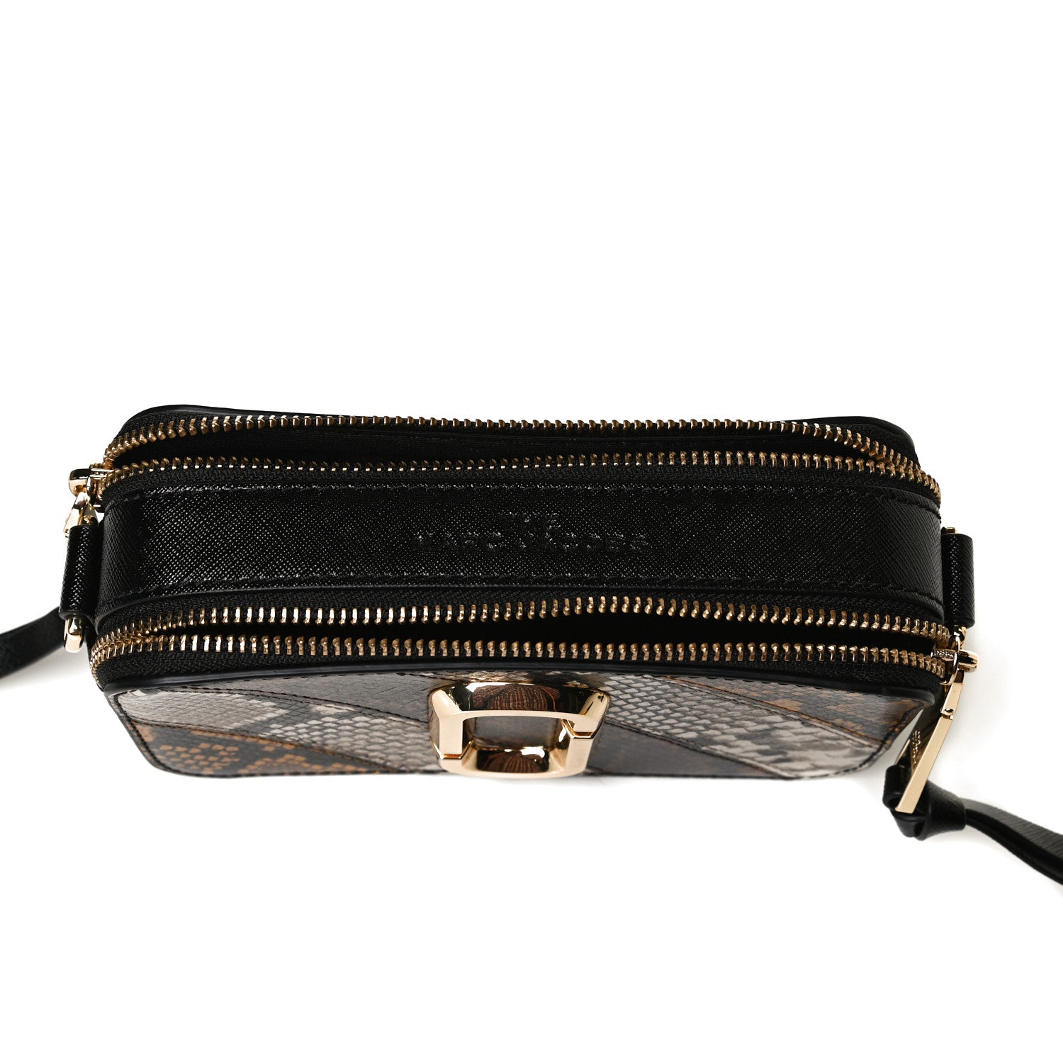 Marc Jacobs Calfskin Snake Embossed Snapshot Camera Bag 5 of 12