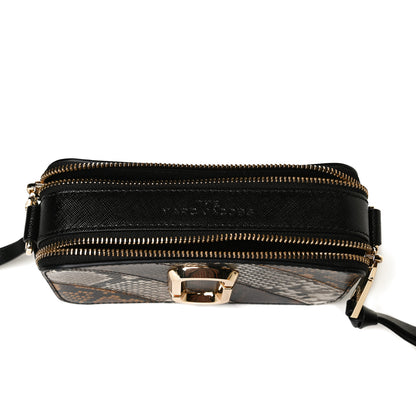 Marc Jacobs Calfskin Snake Embossed Snapshot Camera Bag 5 of 12
