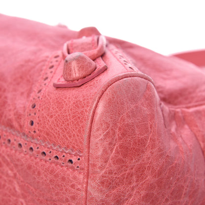Balenciaga Agneau Giant Brogues Hardware Velo Framboise 14 of 16