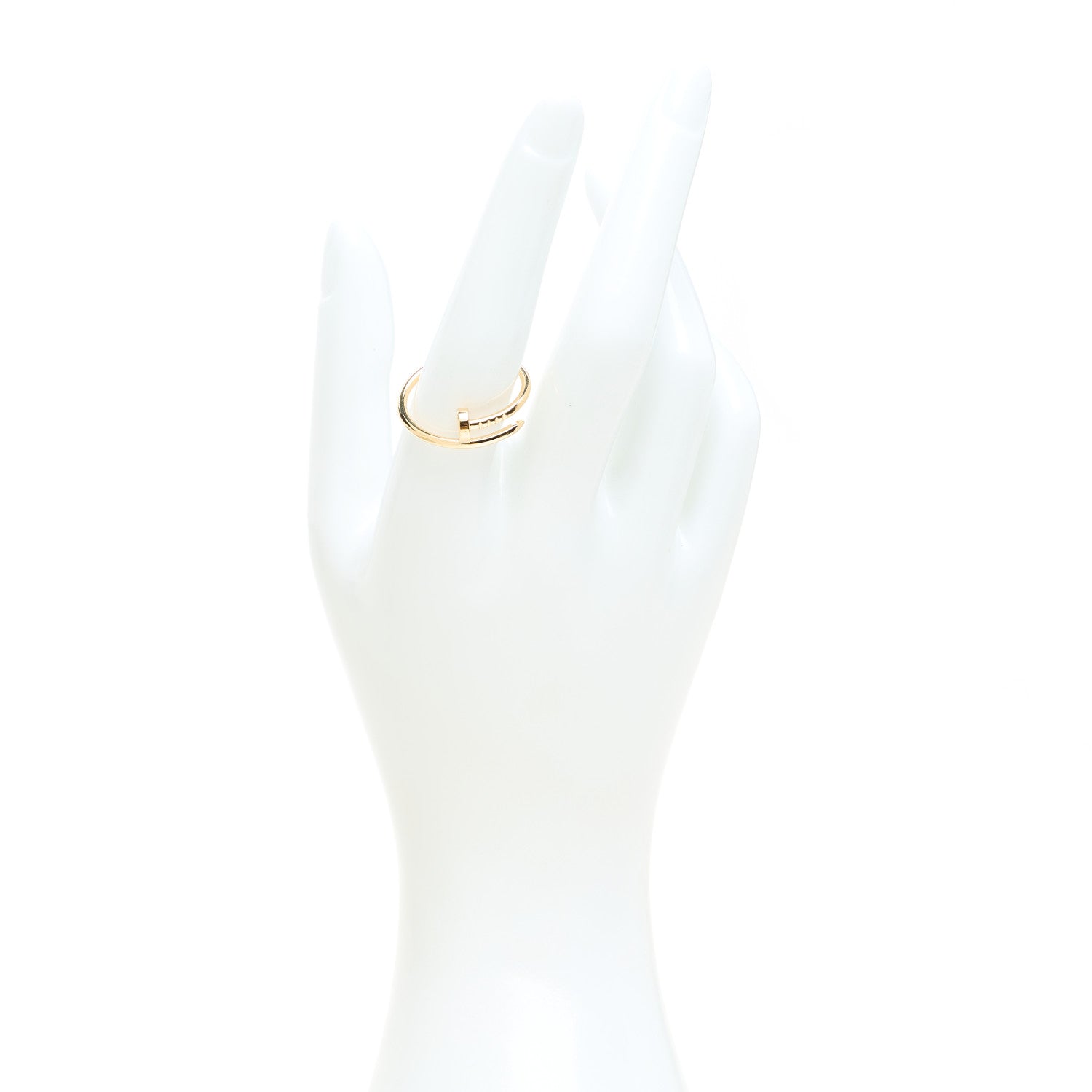 Cartier 18K Yellow Gold Small Juste Un Clou Ring 60 9 2 of 6