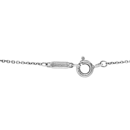 Tiffany Sterling Silver Heart Lock Pendant Necklace 5 of 5