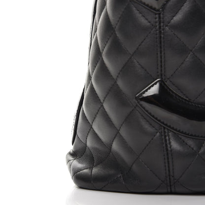 Chanel Calfskin Quilted Large Cambon Tote Black 14 of 14