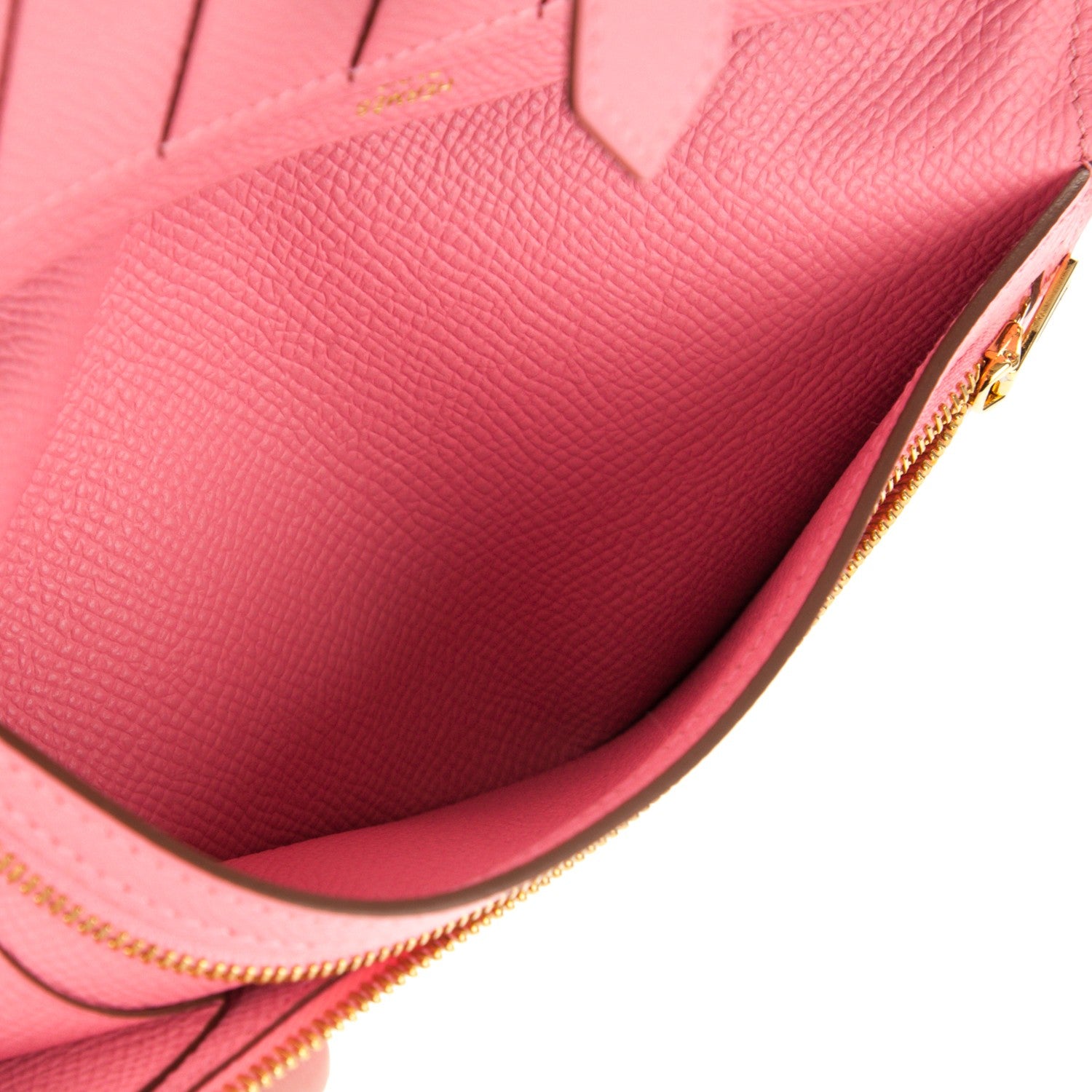 Hermes Epsom Bearn Gusset Wallet Rose Confetti 7 of 8
