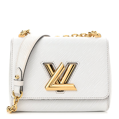 Louis Vuitton Epi Twist Shoulder Bag PM White 1 of 17