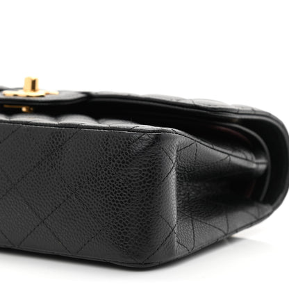 Chanel Caviar Quilted Small Double Flap Black 10 of 13