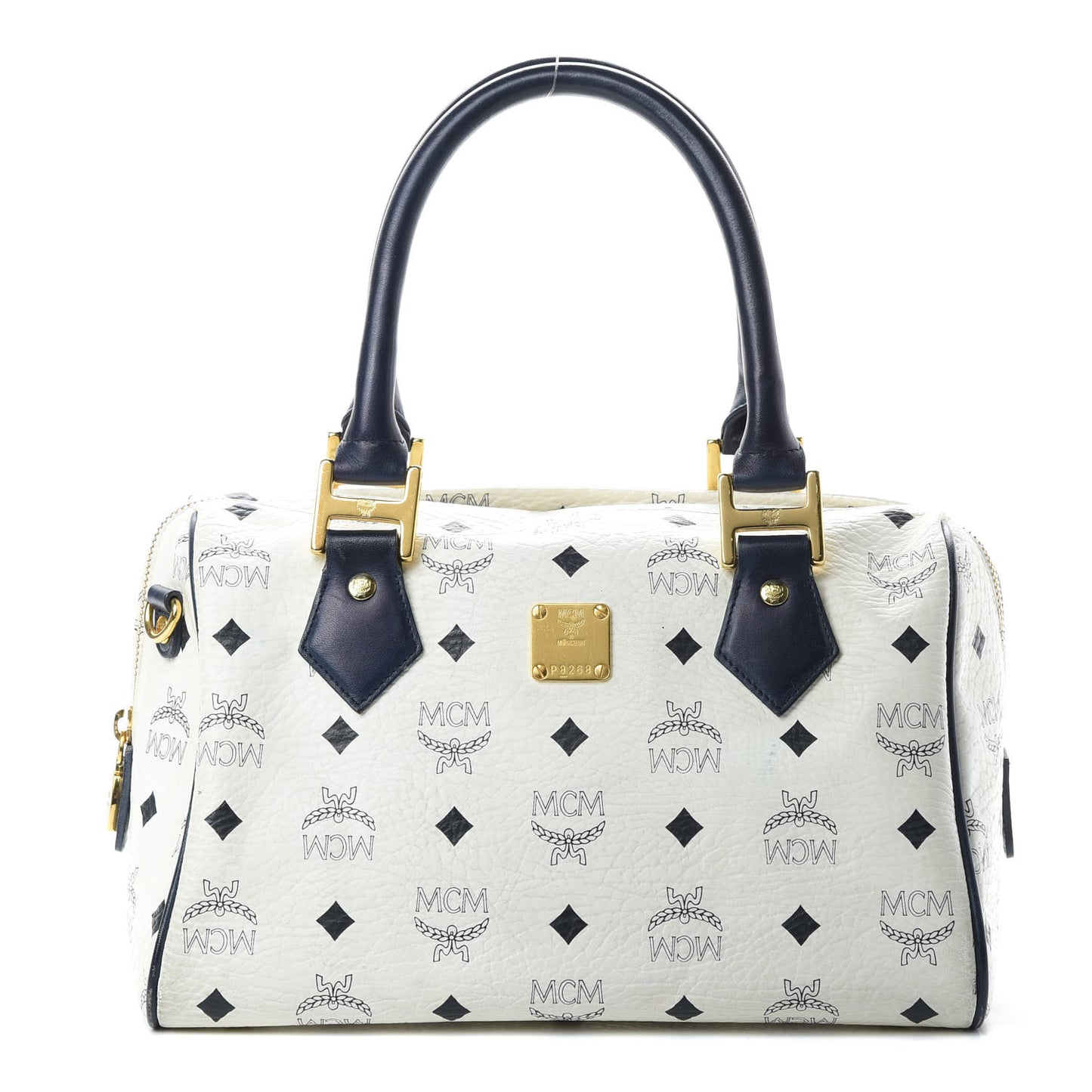 Visetos Boston Satchel White
