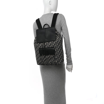 Christian Dior Oblique Motion Backpack Blue 2 of 10