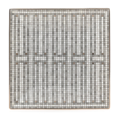 Hermes Porcelain Mosaique Au 24 Platine Square Plate N°2 1 of 5