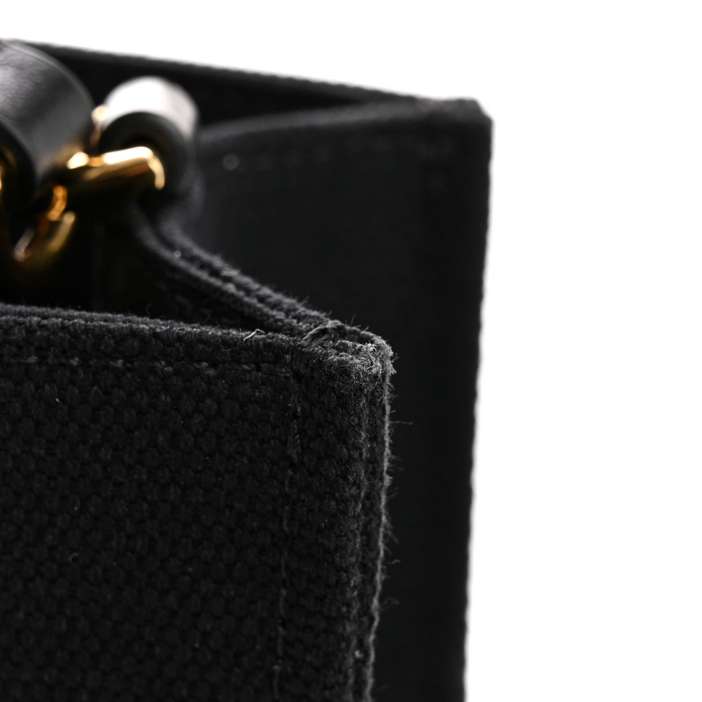 Canvas Small G Tote Black