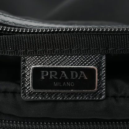 Prada Nylon Vela Cosmetic Pouch Black 6 of 9
