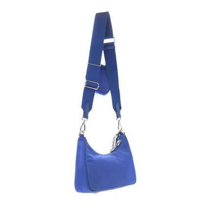 Prada Nylon Re-Edition 2005 Shoulder Bag Indaco 3 of 12