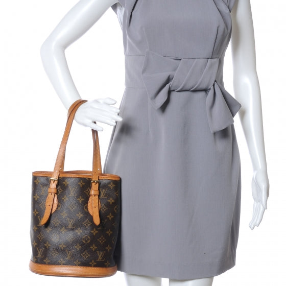 Louis Vuitton Monogram Petit Bucket 23 2 of 7