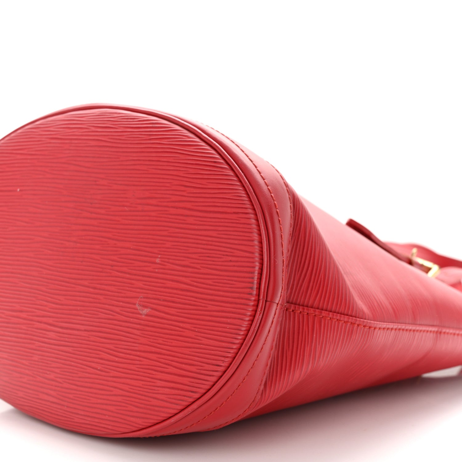 Louis Vuitton Epi Petit Bucket 23 Rouge 9 of 11