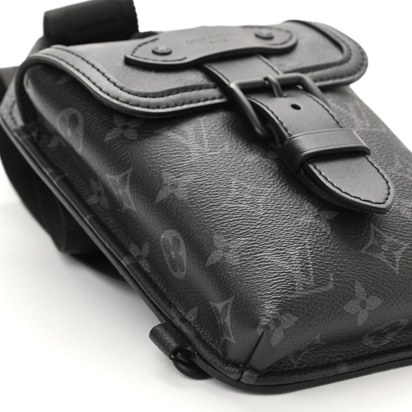 Monogram Eclipse Saumur Slingbag Black