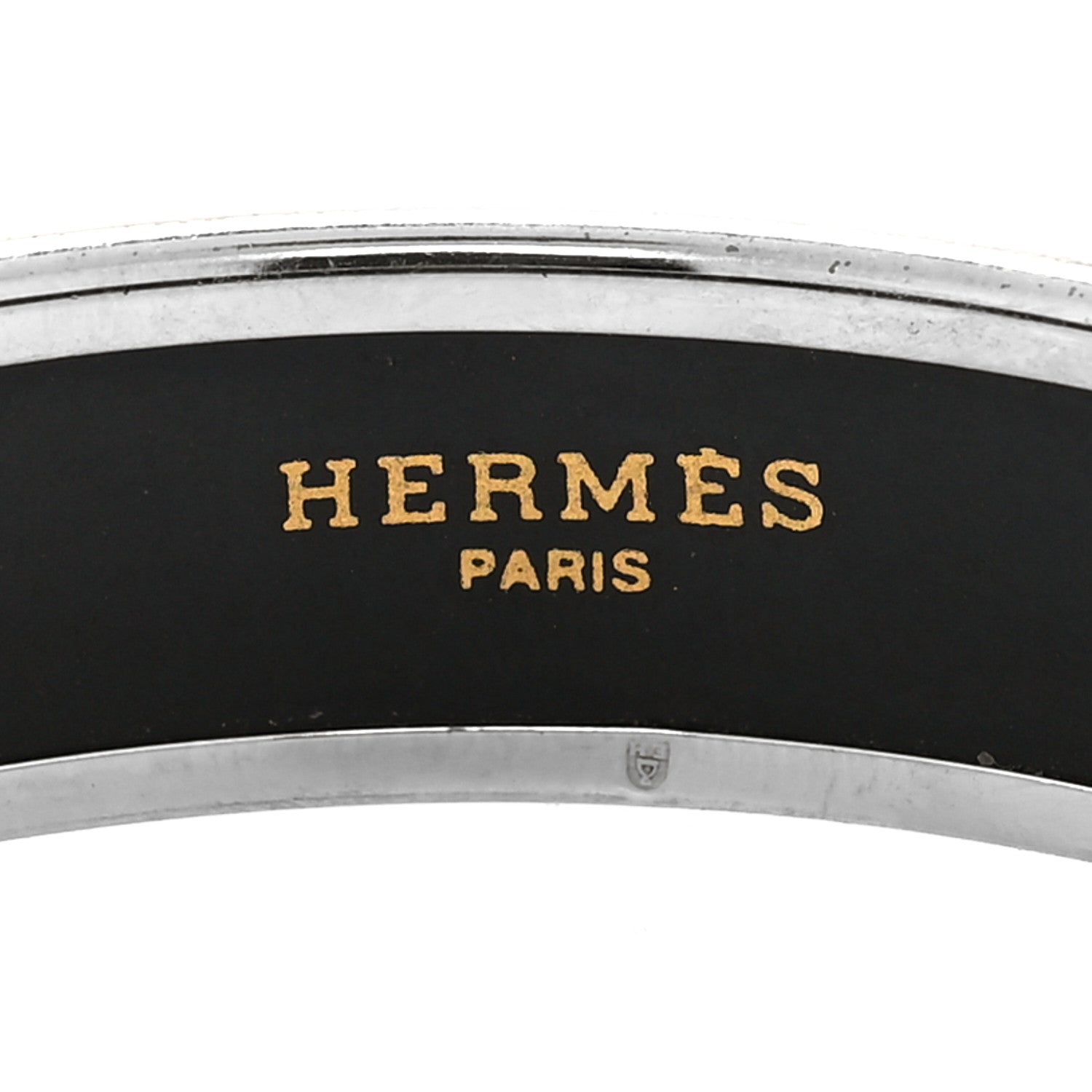 Hermes Enamel Printed Caleche Medium Bracelet Rose Florida 4 of 5