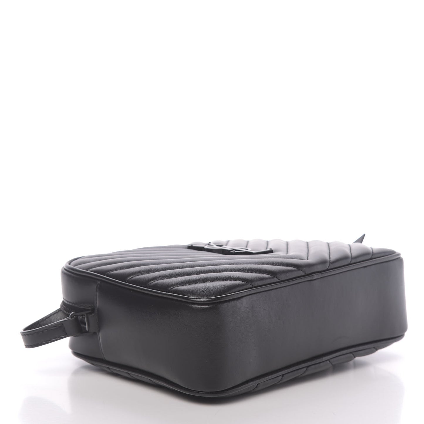 Calfskin Matelasse Monogram Lou Camera Bag Black