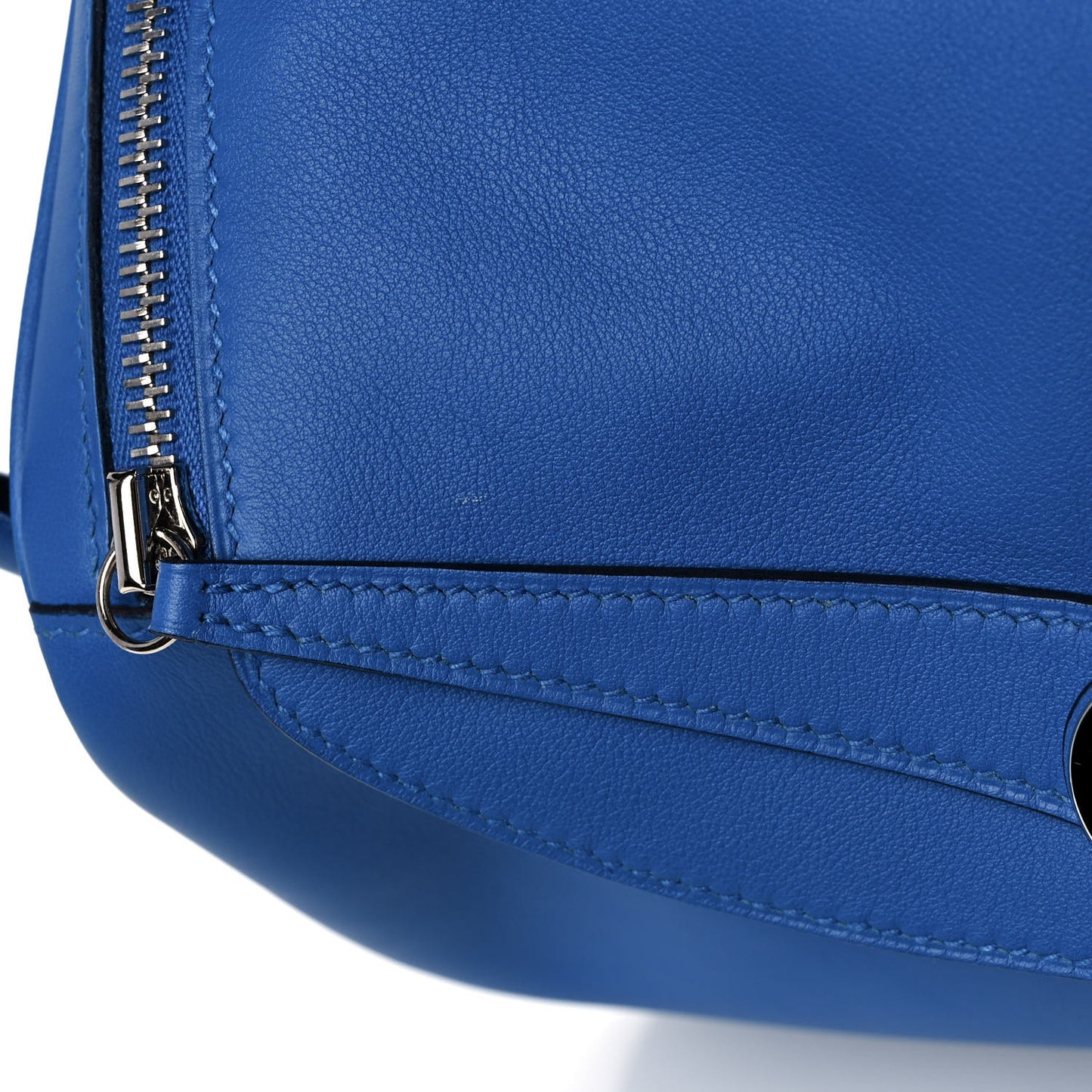 Swift Epsom Lindy 30 Tressage De Cuir Bleu Zellige Bleu Encre Rouge