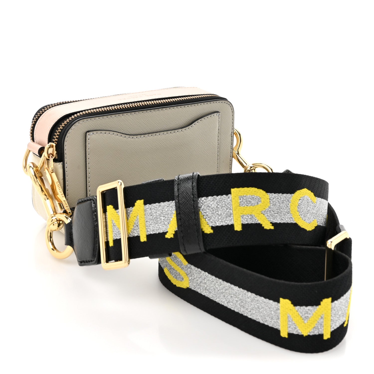 Marc Jacobs Saffiano Small Snapshot Camera Bag Dust Multi 3 of 15