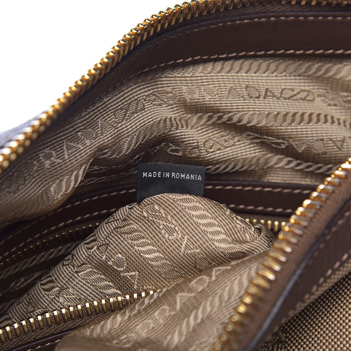 Jacquard Logo Tote Corda Bruciato