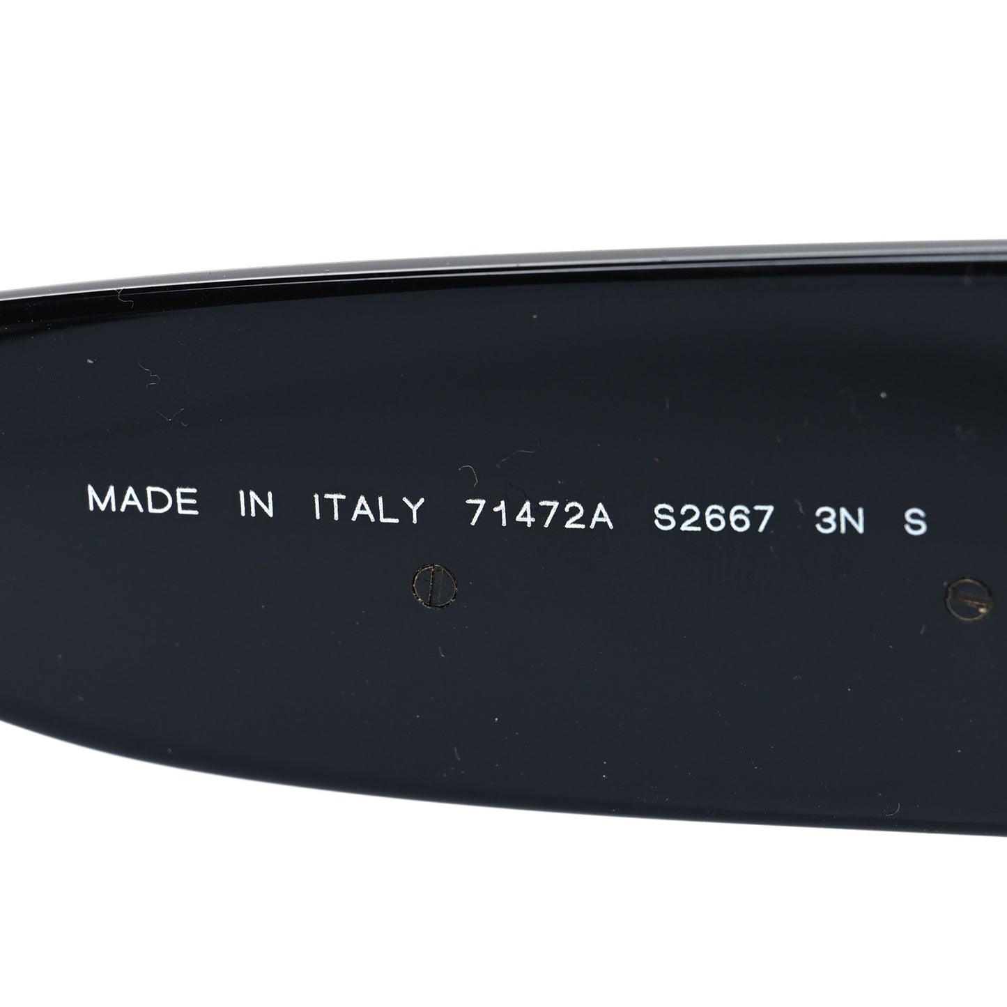 Acetate CC Logo Square Sunglasses 71472 Black