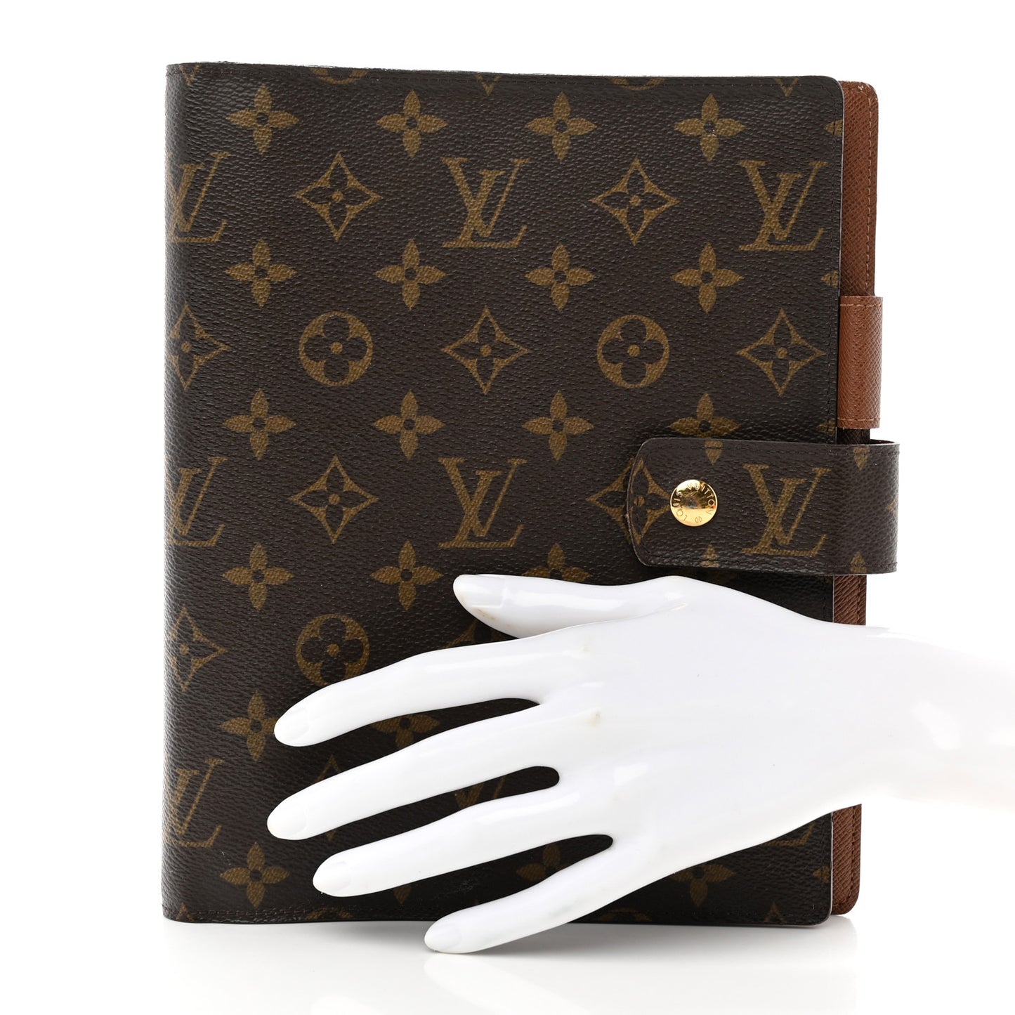 Monogram Large Ring Agenda Cover