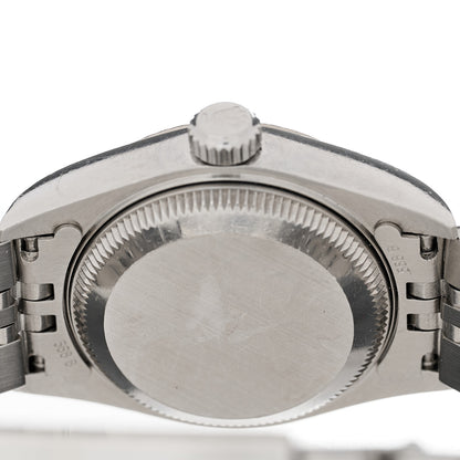 Rolex Stainless Steel 18K White Gold Diamond 26mm Oyster Perpetual Datejust Watch Silver 79174 4 of 4