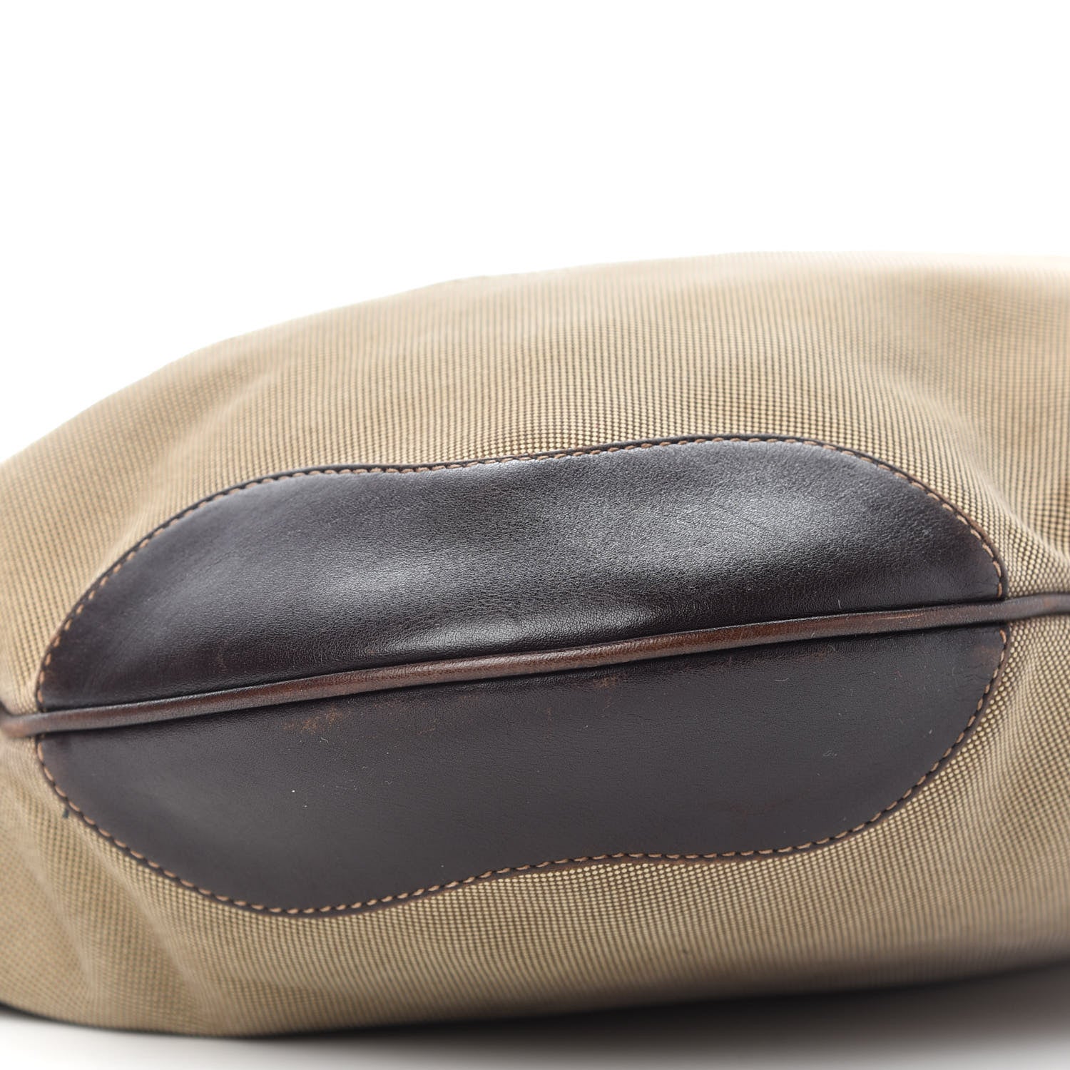 Prada Jacquard Logo Shoulder Bag Corda Bruciato 9 of 13