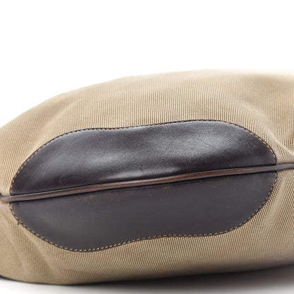 Prada Jacquard Logo Shoulder Bag Corda Bruciato 9 of 13