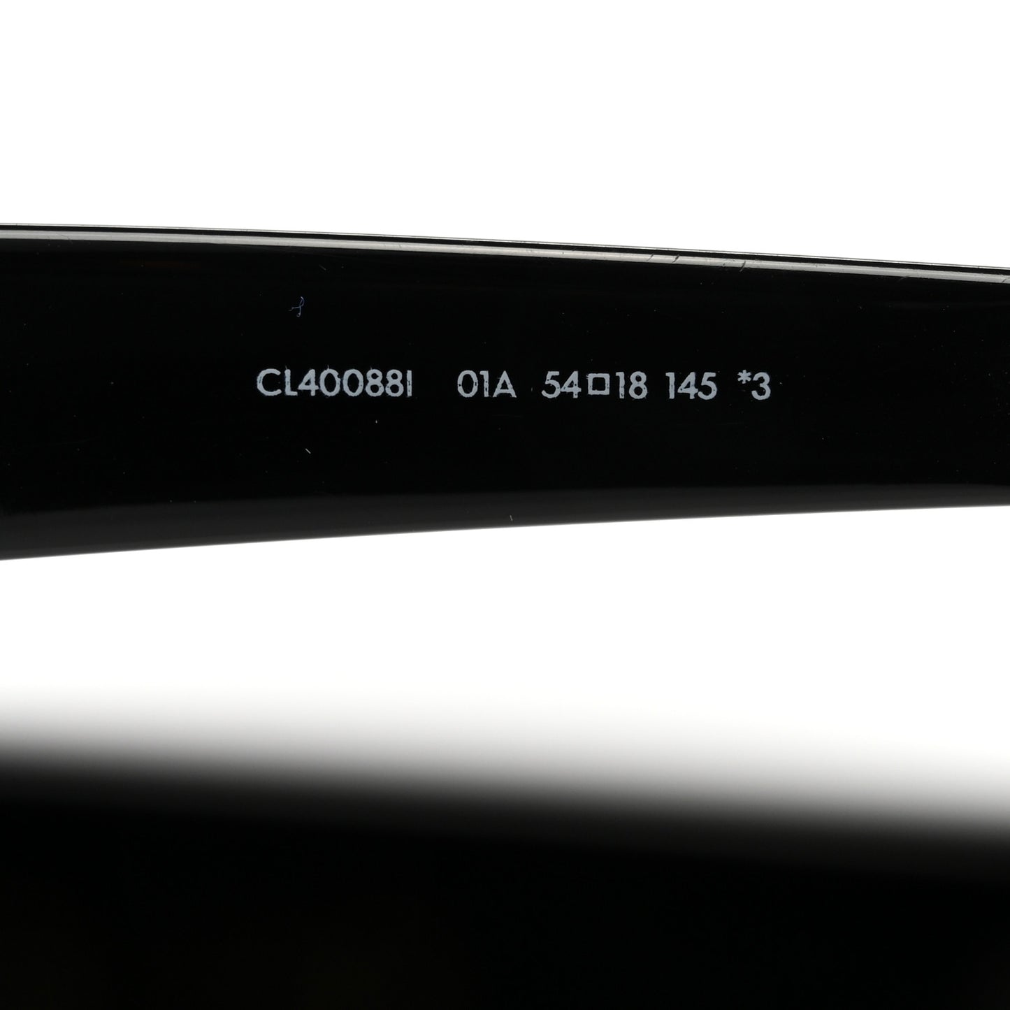 Acetate Polarized Square Sunglasses CL40088I Black
