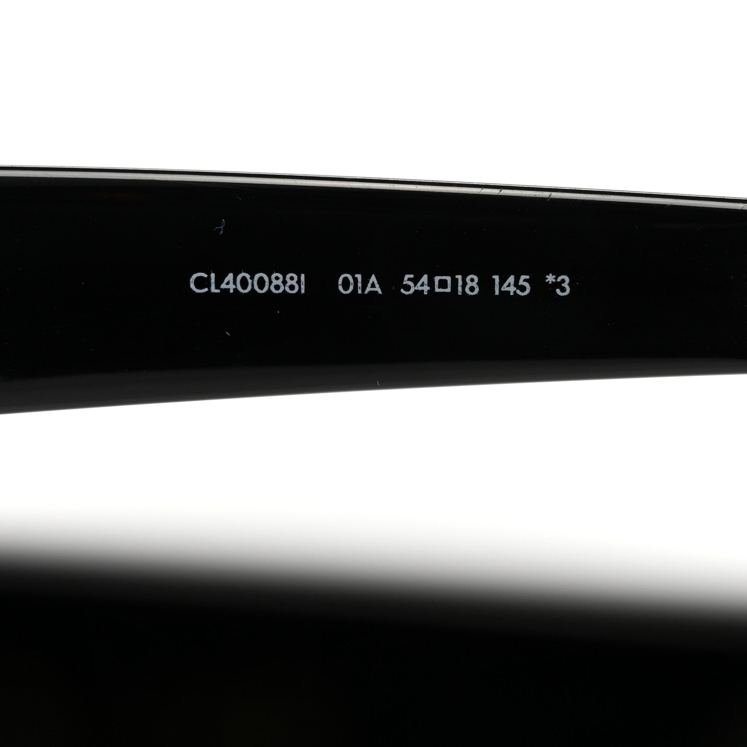 Celine Acetate Polarized Square Sunglasses CL40088I Black 5 of 7