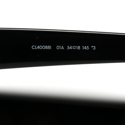 Celine Acetate Polarized Square Sunglasses CL40088I Black 5 of 7