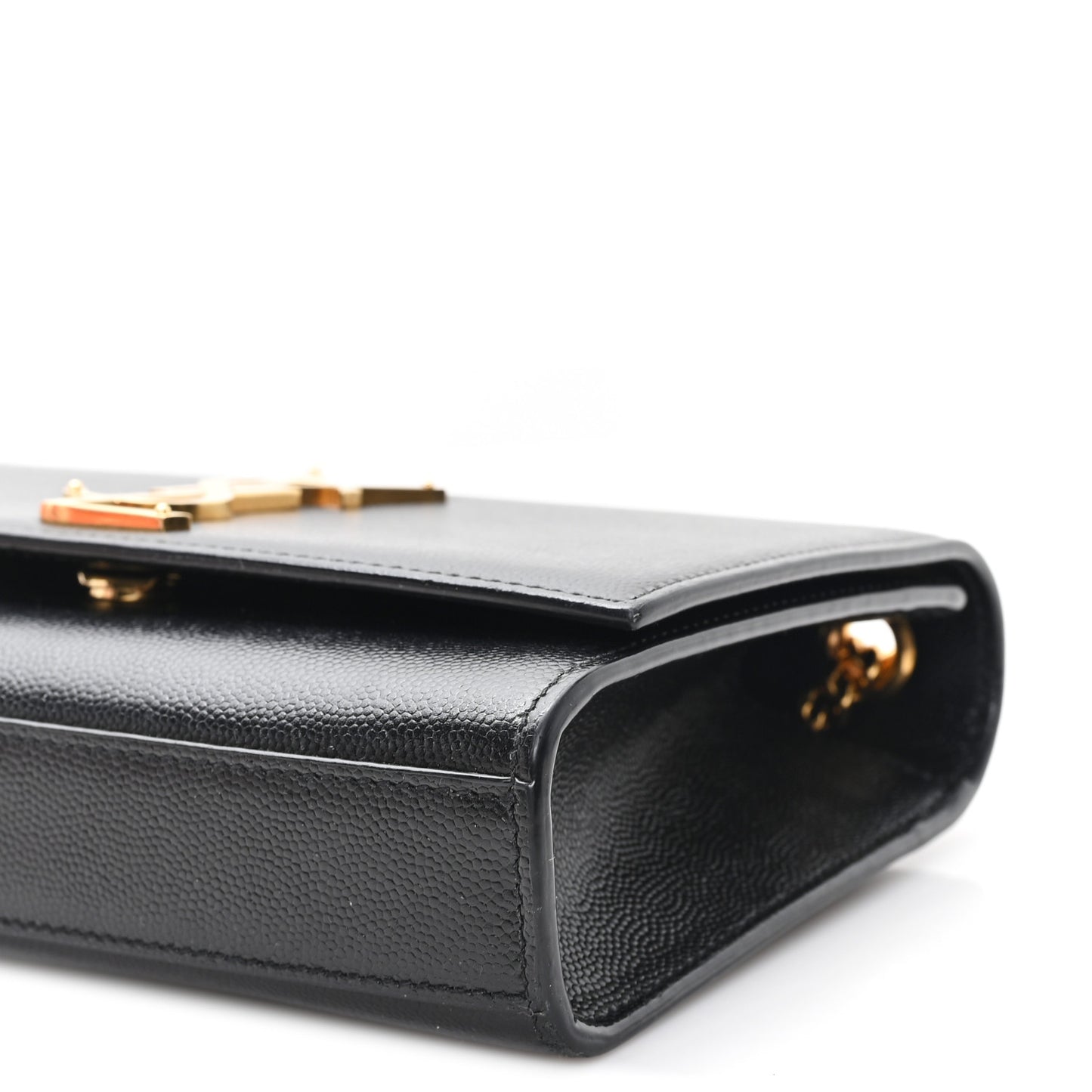Grain De Poudre Small Monogram Kate Satchel Black